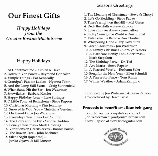 Our Finest Gifts Details