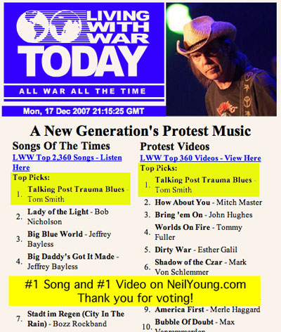 Recognition by NeilYoung.com